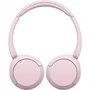 Sony Auriculares inalámbricos WH-CH520 con micrófono Bluetooth color rosa